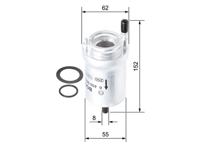 BOSCH 0 450 905 925 Číslo výrobce: F 5925. EAN: 3165143431870.