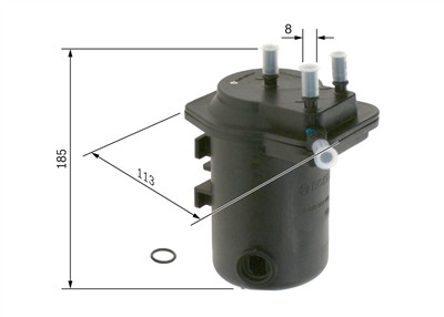 BOSCH 0 450 907 008 Číslo výrobce: N 7008. EAN: 4047025202961.