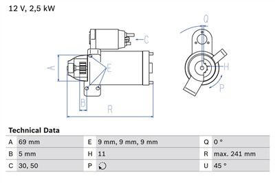 BOSCH 0 986 022 020 Číslo výrobce: 2202. EAN: 4047024638464.