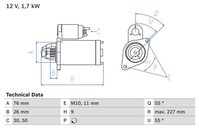 BOSCH 0 986 023 940 Číslo výrobce: 2394. EAN: 4047025264105.