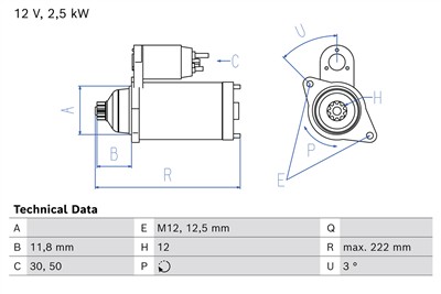 BOSCH 0 986 026 450 EAN: 4047026582048.