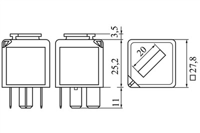 BOSCH 0 986 332 053 Číslo výrobce: V23136-A1-X53. EAN: 3165143408056.