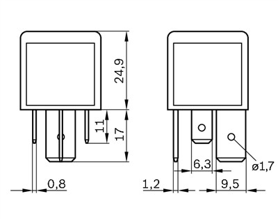 BOSCH 0 986 332 080 Číslo výrobce: V23134-J0056-X408. EAN: 4047024122208.