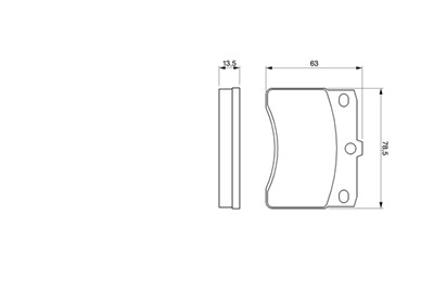 BOSCH 0 986 424 099 Číslo výrobce: BP042. EAN: 3165143658970.