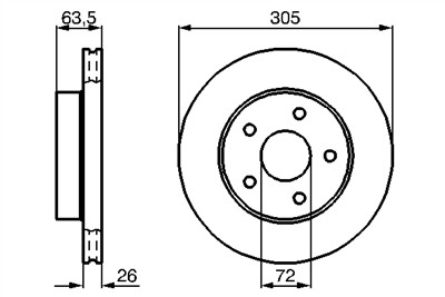 BOSCH 0 986 478 772 Číslo výrobce: BD683. EAN: 4047024095724.