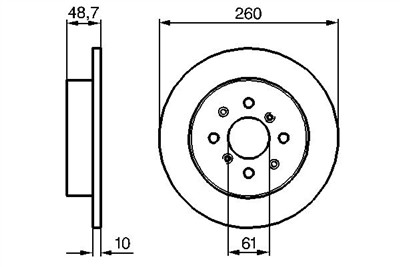 BOSCH 0 986 479 014 Číslo výrobce: BD906. EAN: 4047024094246.