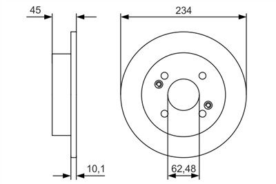 BOSCH 0 986 479 D02 Číslo výrobce: BD2423. EAN: 4047025571074.