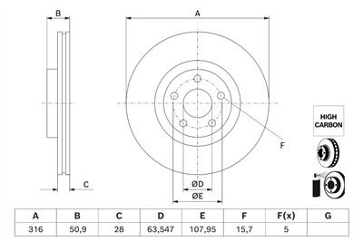 BOSCH 0 986 479 J32 Číslo výrobce: BD3181. EAN: 4047026839890.