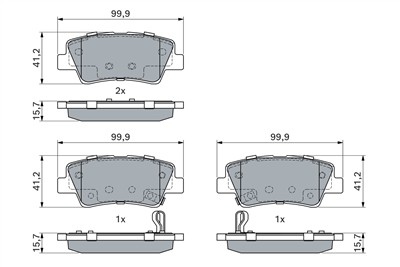 BOSCH 0 986 494 908 Číslo výrobce: BP1896. EAN: 4047026176001.