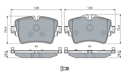BOSCH 0 986 494 940 Číslo výrobce: BP1791. EAN: 4047026300093.
