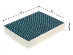 BOSCH 0 986 628 543 FILTER+
