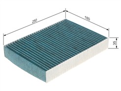 BOSCH 0 986 628 546 FILTER+