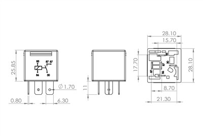 BOSCH 0 986 AH0 251 EAN: 4047024946712.