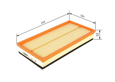 BOSCH 1 457 433 081 Číslo výrobce: S 3081. EAN: 3165143419120.