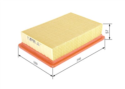 BOSCH 1 457 433 265 Číslo výrobce: S 3265. EAN: 3165141195330.