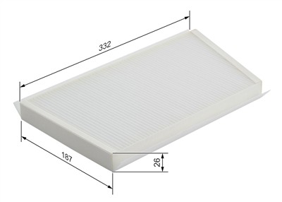 BOSCH 1 987 432 070 Číslo výrobce: M 2070. EAN: 4047023209207.