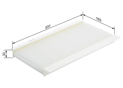 BOSCH 1 987 432 076 Číslo výrobce: M 2076. EAN: 4047023214782.