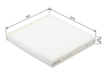 BOSCH 1 987 432 092 Číslo výrobce: M 2092. EAN: 4047023214836.