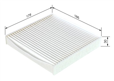 BOSCH 1 987 432 173 Číslo výrobce: M 2173. EAN: 4047024135383.