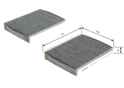 BOSCH 1 987 432 386 Číslo výrobce: R 2386. EAN: 4047023215635.