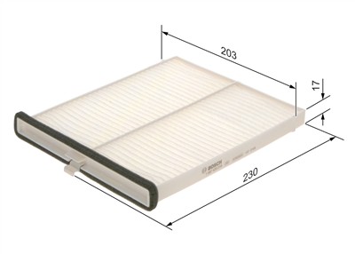 BOSCH 1 987 435 019 Číslo výrobce: M 5019. EAN: 4047025249188.