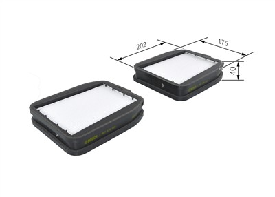 BOSCH 1 987 435 053 Číslo výrobce: M 5053. EAN: 4047025377539.