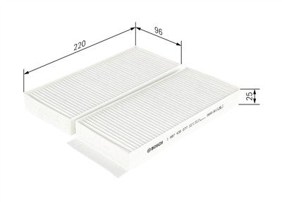 BOSCH 1 987 435 077 Číslo výrobce: M 5077. EAN: 4047025470209.