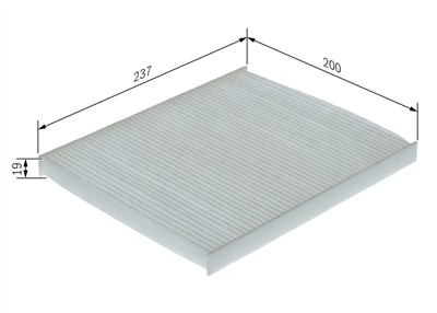 BOSCH 1 987 435 151 Číslo výrobce: M 5151. EAN: 4047026556018.