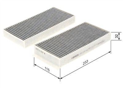 BOSCH 1 987 435 538 Číslo výrobce: R 5538. EAN: 4047025377669.