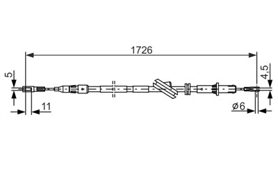 BOSCH 1 987 477 897 Číslo výrobce: BC678. EAN: 4047023019332.