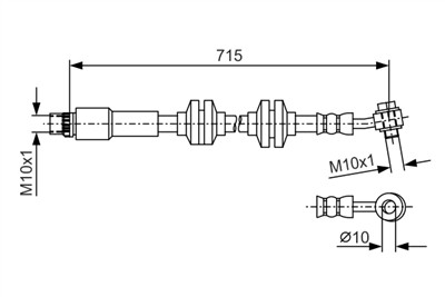 BOSCH 1 987 481 B20 Číslo výrobce: BH2009. EAN: 4047026474374.