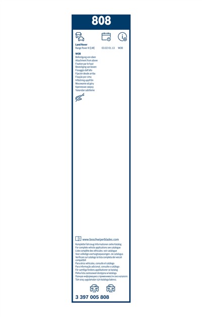 BOSCH 3 397 005 808 Číslo výrobce: 808. EAN: 4047024438958.
