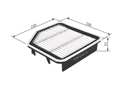 BOSCH F 026 400 192 Číslo výrobce: S 0192. EAN: 4047024810990.
