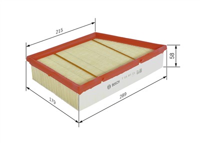 BOSCH F 026 400 324 Číslo výrobce: S 0324. EAN: 4047025149785.