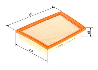 BOSCH F 026 400 360 Číslo výrobce: S 0360. EAN: 4047026260946.