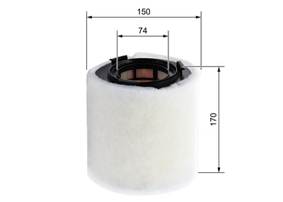 BOSCH F 026 400 391 Číslo výrobce: S 0391. EAN: 4047025292900.