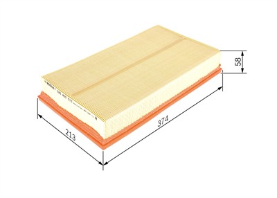 BOSCH F 026 400 515 Číslo výrobce: S 0515. EAN: 4047025472685.