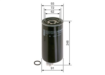 BOSCH F 026 402 272 Číslo výrobce: N 2272. EAN: 4047023072177.