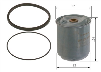 BOSCH F 026 407 058 Číslo výrobce: P 7058. EAN: 4047024374287.