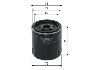 BOSCH F 026 407 085 Číslo výrobce: P 7085. EAN: 4047024739772.
