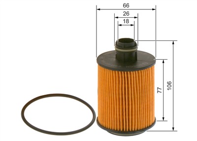 BOSCH F 026 407 095 Číslo výrobce: P 7095. EAN: 4047024807570.