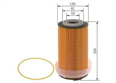 BOSCH F 026 407 288 Číslo výrobce: P 7288. EAN: 4047026500509.