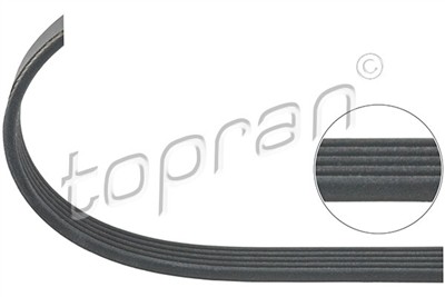 TOPRAN 205 742 Číslo výrobce: 205 742 001. EAN: 3406150000209.