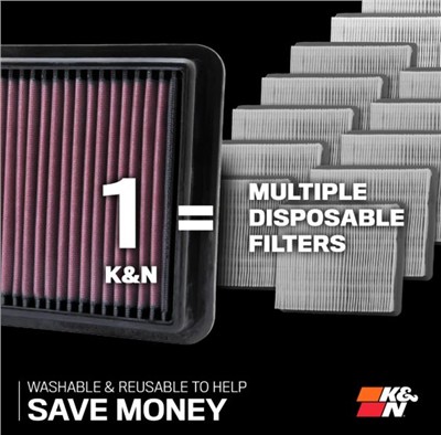 K&N Filters 33-3005 EAN: 24844323057.
