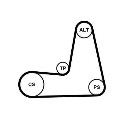 CONTITECH 5PK1110K1 Číslo výrobce: 5PK1110. EAN: 4010858588939.