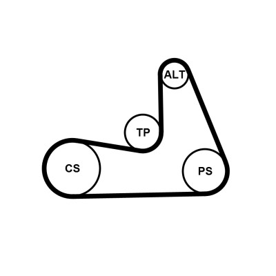 CONTITECH 5PK1121 EXTRA K1 Číslo výrobce: 5PK1120. EAN: 4010858004309.
