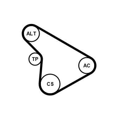 CONTITECH 5PK1212K1 Číslo výrobce: 5PK1212. EAN: 4010858579036.