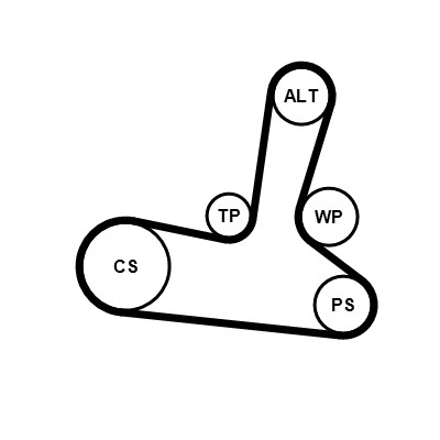 CONTITECH 5PK1300K1 Číslo výrobce: 5PK1300. EAN: 4010858579111.