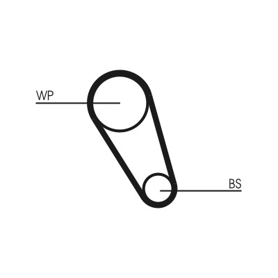 CONTITECH CT1143WP1 Číslo výrobce: CT1143. EAN: 4010858800031.