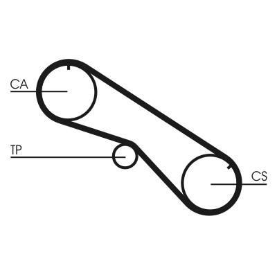CONTITECH CT818 Číslo výrobce: CT 818. EAN: 4010858021313.